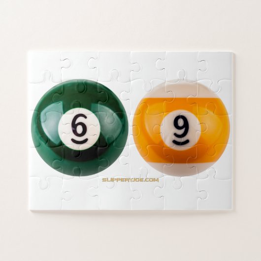 SlipperyJoe's 69 harter Billardtisch Puzzle (Horizontal)