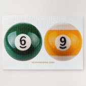 SlipperyJoe's 69 harter Billardtisch Puzzle (Horizontal)