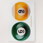 SlipperyJoe's 69 harter Billardtisch Puzzle (Vertikal)