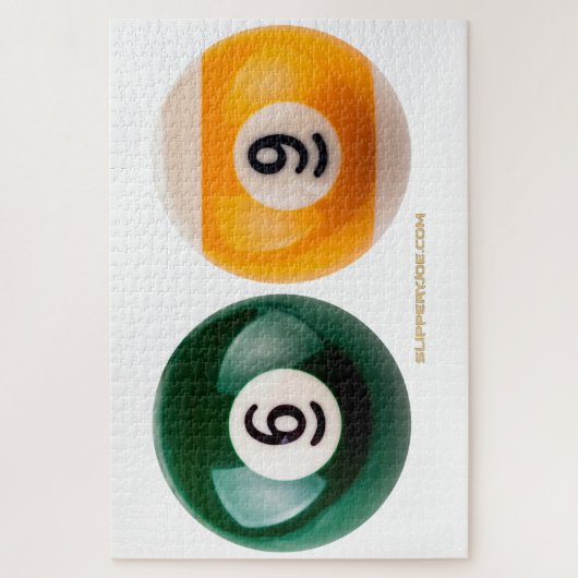 SlipperyJoe's 69 harter Billardtisch Puzzle (Vertikal)