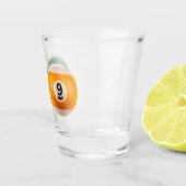 SlipperyJoe's 69 harter Billardtisch Schnapsglas (Rechts)