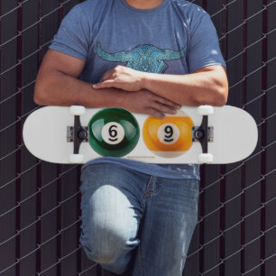 SlipperyJoe's 69 harter Billardtisch Skateboard