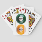 SlipperyJoe's 69 harter Billardtisch Spielkarten (Rückseite)