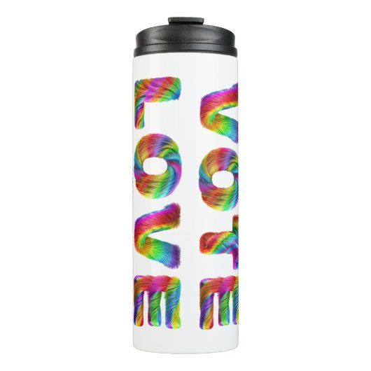SlipperyJoe's Abstimmung Liebe Gleichstellung Gay  Thermosbecher (Vorderseite)