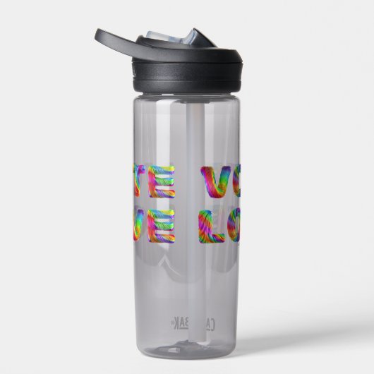 SlipperyJoe's Abstimmung Liebe Gleichstellung Gay Trinkflasche (Rechts)