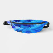 SlipperyJoe's abstraktes Cloud-Kunstwerk, farbenfr Bauchtasche (Vorderseite)
