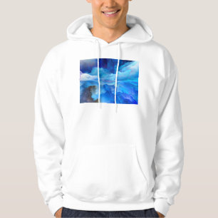 SlipperyJoe's abstraktes Cloud-Kunstwerk, farbenfr Hoodie