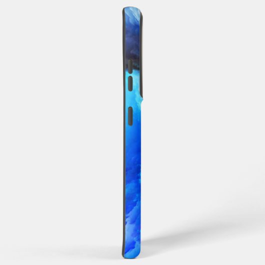 SlipperyJoe's abstraktes Cloud-Kunstwerk, farbenfr Samsung Galaxy Hülle (Rechte Seite)