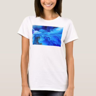 SlipperyJoe's abstraktes Cloud-Kunstwerk, farbenfr T-Shirt