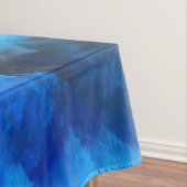 SlipperyJoe's abstraktes Cloud-Kunstwerk, farbenfr Tischdecke (Beispiel)