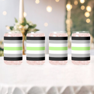 SlipperyJoe's Agender Pride Flag Gay Geschenke LGB Dosenglas