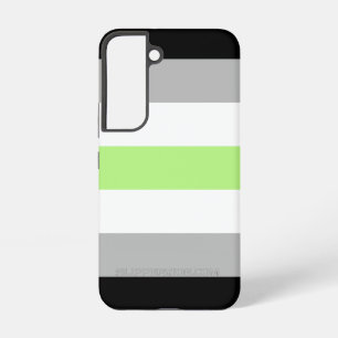 SlipperyJoe's Agender Stolzflagge schwule Geschenk Samsung Galaxy Hülle