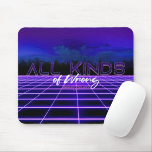 SlipperyJoe's allerlei falsche, fette 3D-Text Retr Mousepad