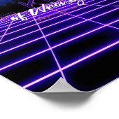 SlipperyJoe's allerlei falsche, fette 3D-Text Retr Poster (Ecke)