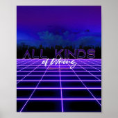 SlipperyJoe's allerlei falsche, fette 3D-Text Retr Poster (Vorne)