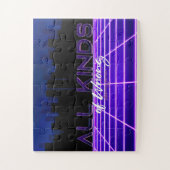 SlipperyJoe's allerlei falsche, fette 3D-Text Retr Puzzle (Vertikal)