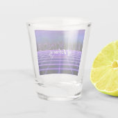 SlipperyJoe's allerlei falsche, fette 3D-Text Retr Schnapsglas (Rückseite)