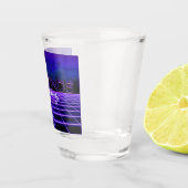 SlipperyJoe's allerlei falsche, fette 3D-Text Retr Schnapsglas (Rechts)