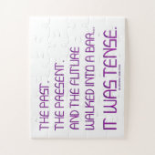 SlipperyJoe's angespanntes Wort über die Zukunft l Puzzle (Vertikal)