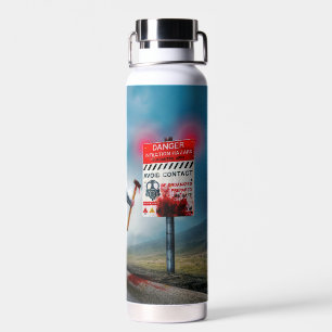 SlipperyJoe's apokalyptische Infektionsgefahr Hall Trinkflasche