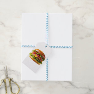 SlipperyJoe's appetitlicher Cheeseburger knusprig Geschenkanhänger