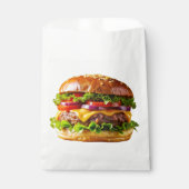 SlipperyJoe's appetitlicher Cheeseburger knusprig Geschenktütchen (Vorderseite)
