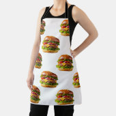 SlipperyJoe's appetitlicher Cheeseburger knusprig Schürze (InSitu)