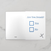 SlipperyJoe's Are You Betrunken hammered Karo Boxe (Äußere Ablage)