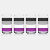 SlipperyJoe's asexual pride flag emphasizing inclu Dosenglas (Links)