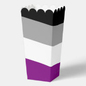 SlipperyJoe's asexual pride flag emphasizing inclu Geschenkschachtel (Rückseite)