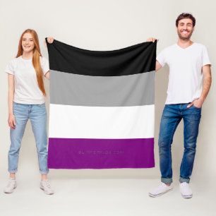 SlipperyJoe's asexuelle Stolz-Fahne betont inklusi Fleecedecke