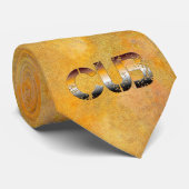 SlipperyJoe's Bärenbär Orangenbraun pro Krawatte (Gerollt)