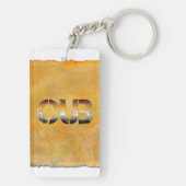 SlipperyJoe's Bärenbär Orangenbraun pro Schlüsselanhänger (Rückseite)