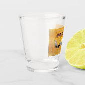 SlipperyJoe's Bärenbär Orangenbraun pro Schnapsglas (Links)