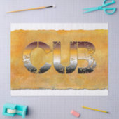 SlipperyJoe's Bärenbär Orangenbraun pro Seidenpapier (Basteln)