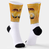 SlipperyJoe's Bärenbär Orangenbraun pro Socken (Gewinkelt)