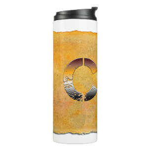 SlipperyJoe's Bärenbär Orangenbraun pro Thermosbecher