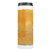 SlipperyJoe's Bärenbär Orangenbraun pro Thermosbecher (Rückseite)