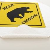 SlipperyJoe's Bärenkreuzschild trägt Silhouette w Sherpadecke (3/4)