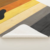 SlipperyJoe's Bärenpride-Fahne Holzbodenstruktur Sherpadecke (3/4)