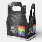 SlipperyJoe's Be You Backsteinwall Strichmännchen Geschenkschachtel (Geöffnet)