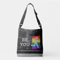 SlipperyJoe's Be You Black Backstein Wand Spazierf
