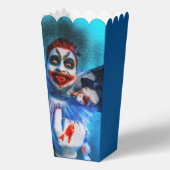 SlipperyJoe's bedrohlicher Clown Happy Halloween R Geschenkschachtel (Rückseite)