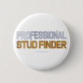 SlipperyJoe's Beruflicher Stud Finder Holz 3-D. Button (Vorderseite)
