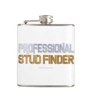 SlipperyJoe's Beruflicher Stud Finder Holz 3-D. Flachmann