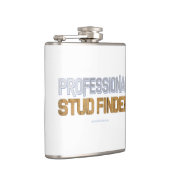 SlipperyJoe's Beruflicher Stud Finder Holz 3-D. Flachmann (Rechts)