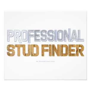SlipperyJoe's Beruflicher Stud Finder Holz 3-D. Fotodruck