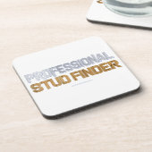 SlipperyJoe's Beruflicher Stud Finder Holz 3-D. Getränkeuntersetzer (Linke Seite)