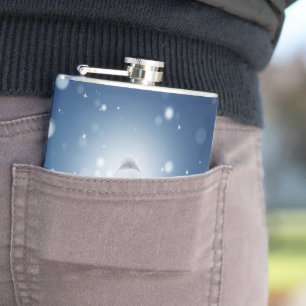 SlipperyJoe's bezaubernder Weihnachts-Schneemann-C Flachmann