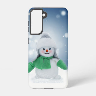 SlipperyJoe's bezaubernder Weihnachts-Schneemann-C Samsung Galaxy Hülle